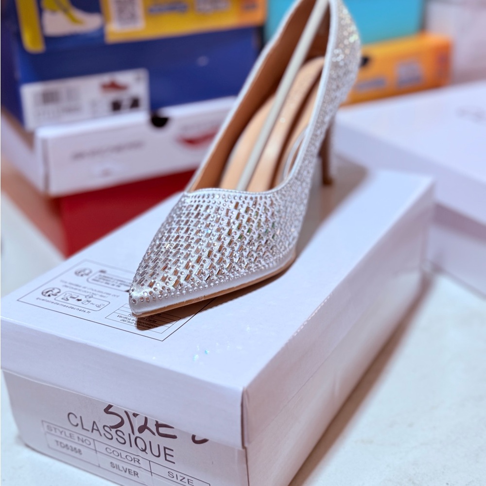 Silver Heels Elegant Design